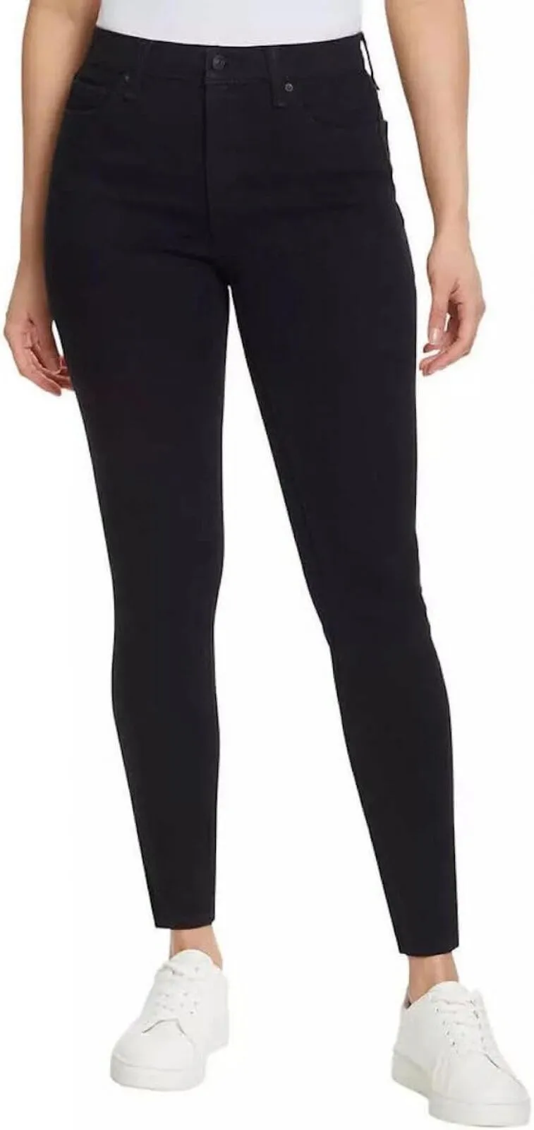 Gloria Vanderbilt Women's The Always Perfect High Rise Skinny Denim Jean Black S
