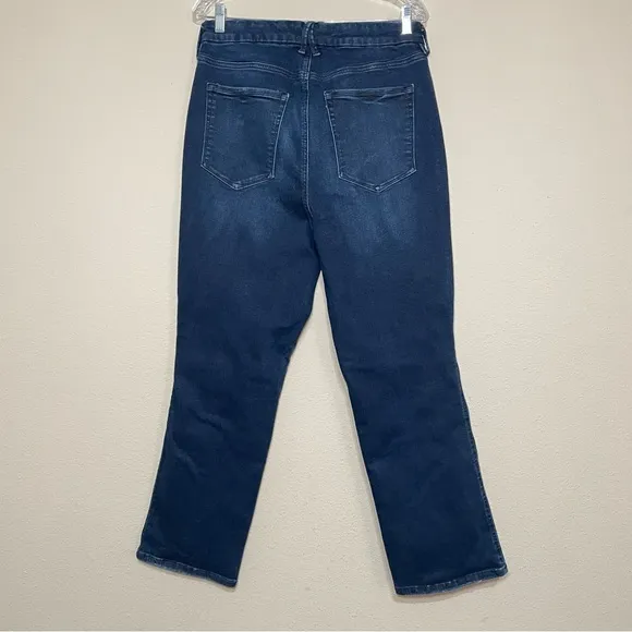 GOOD AMERICAN ALWAYS FITS GOOD CURVE SUPER HIGH RISE STRAIGHT JEANS Size 14-18