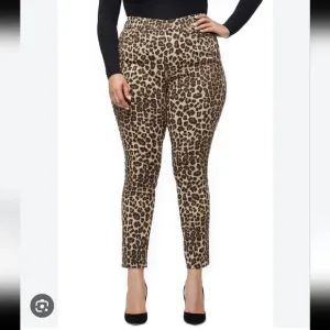 Good American Cheetah Animal Print High Waist Skinny Jeans NWOT