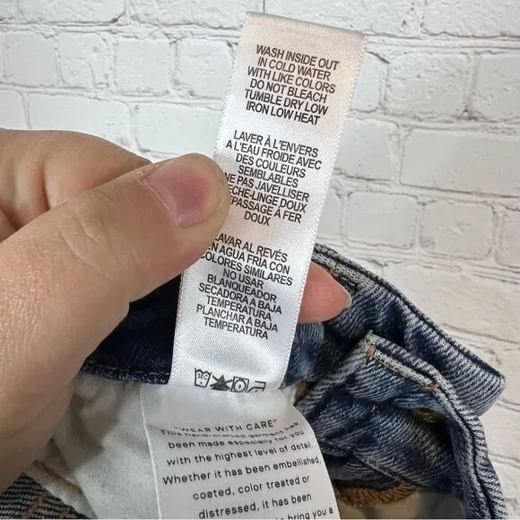 Good American Good Curve Straight Leg Jeans size 4/27