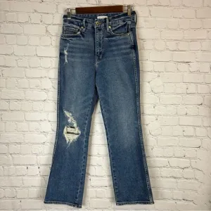 Good American Good Curve Straight Leg Jeans size 4/27