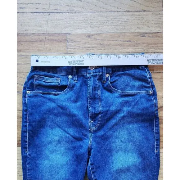 Good American Good Waist Crop Skinny Jeans Women's Size 8 / 29 High Waist