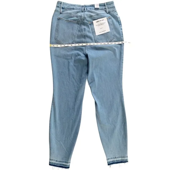 GOOD AMERICAN Good Waist Released Hem Skinny Jeans! Retail $155