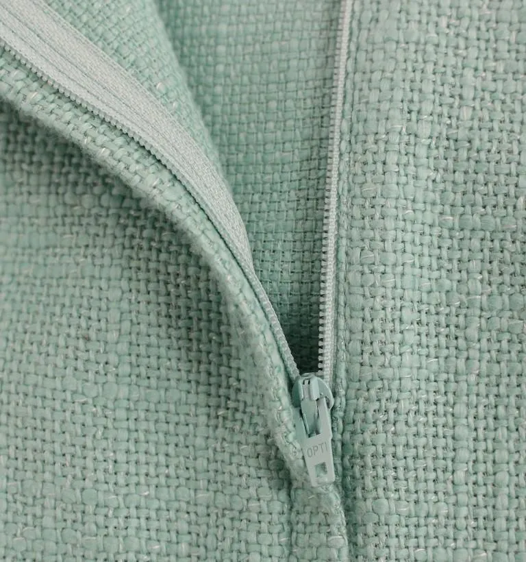 Green shift above knee dress