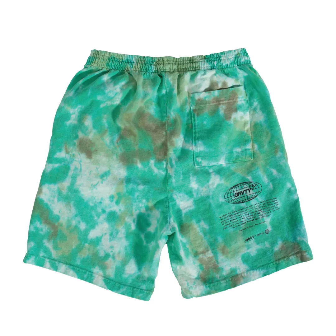 GRVTY "Infinite Renewal" Lounge Shorts (Custom Hand Dye)