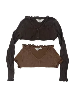 H&M cardigan tops(x2) - 10-12