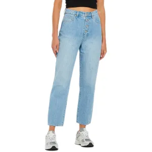 High Relaxed Quartz Blue Denim Pant