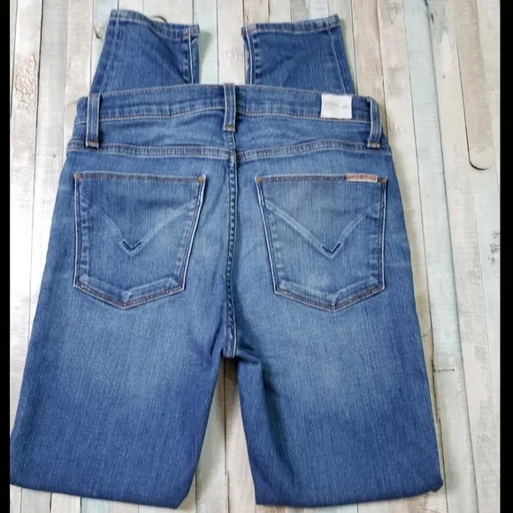 Hudson Barbara High Waist Super Skinny Ankle Jeans