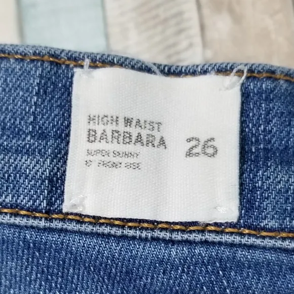 Hudson Barbara High Waist Super Skinny Ankle Jeans