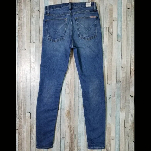 Hudson Barbara High Waist Super Skinny Ankle Jeans