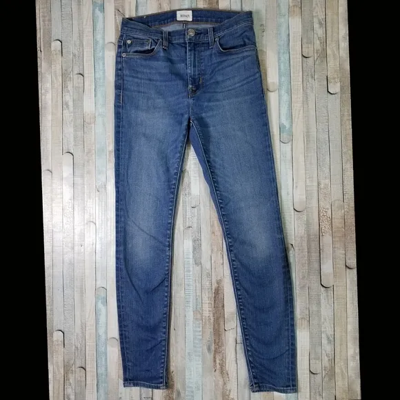 Hudson Barbara High Waist Super Skinny Ankle Jeans