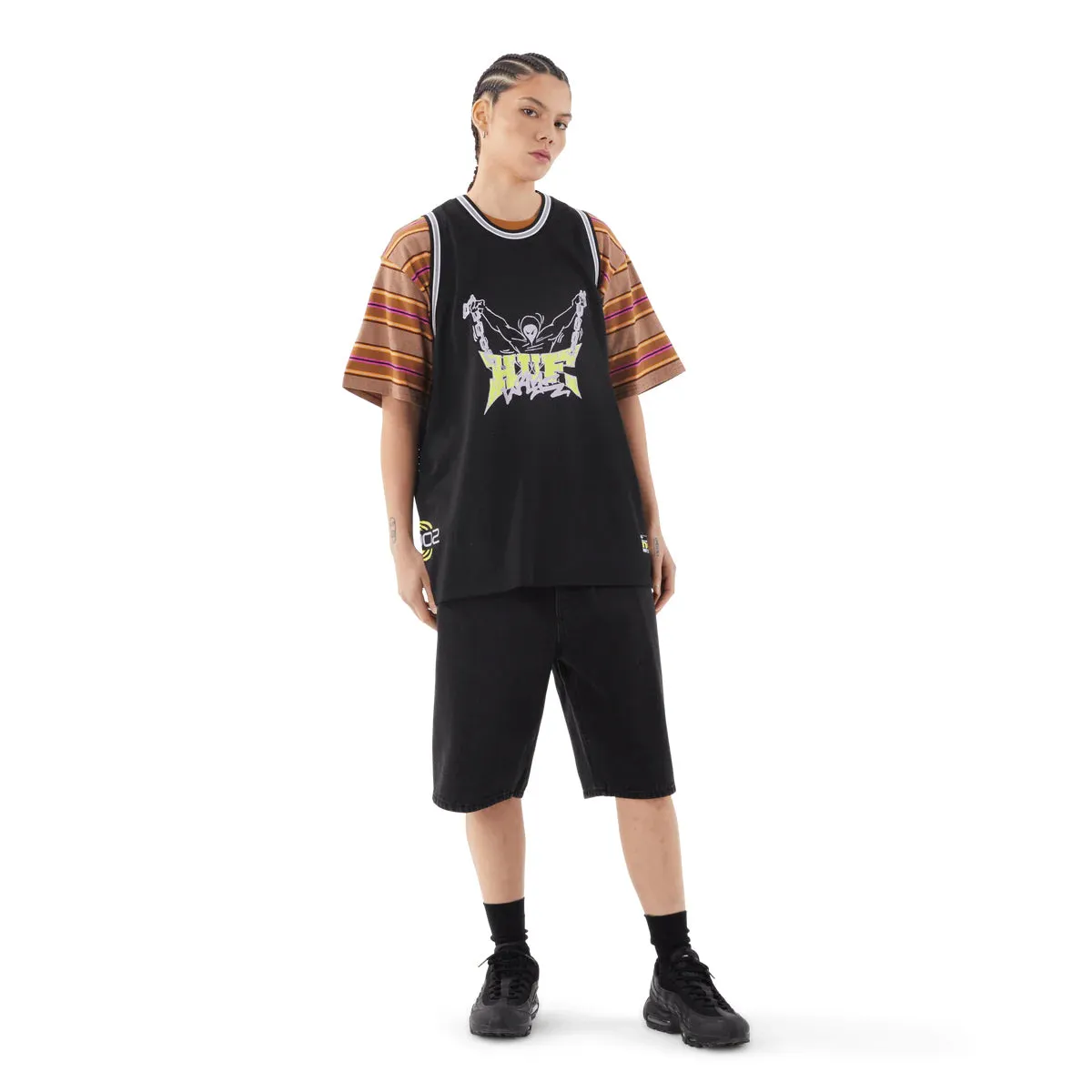 Huf - Cromer Shorts Washed Black