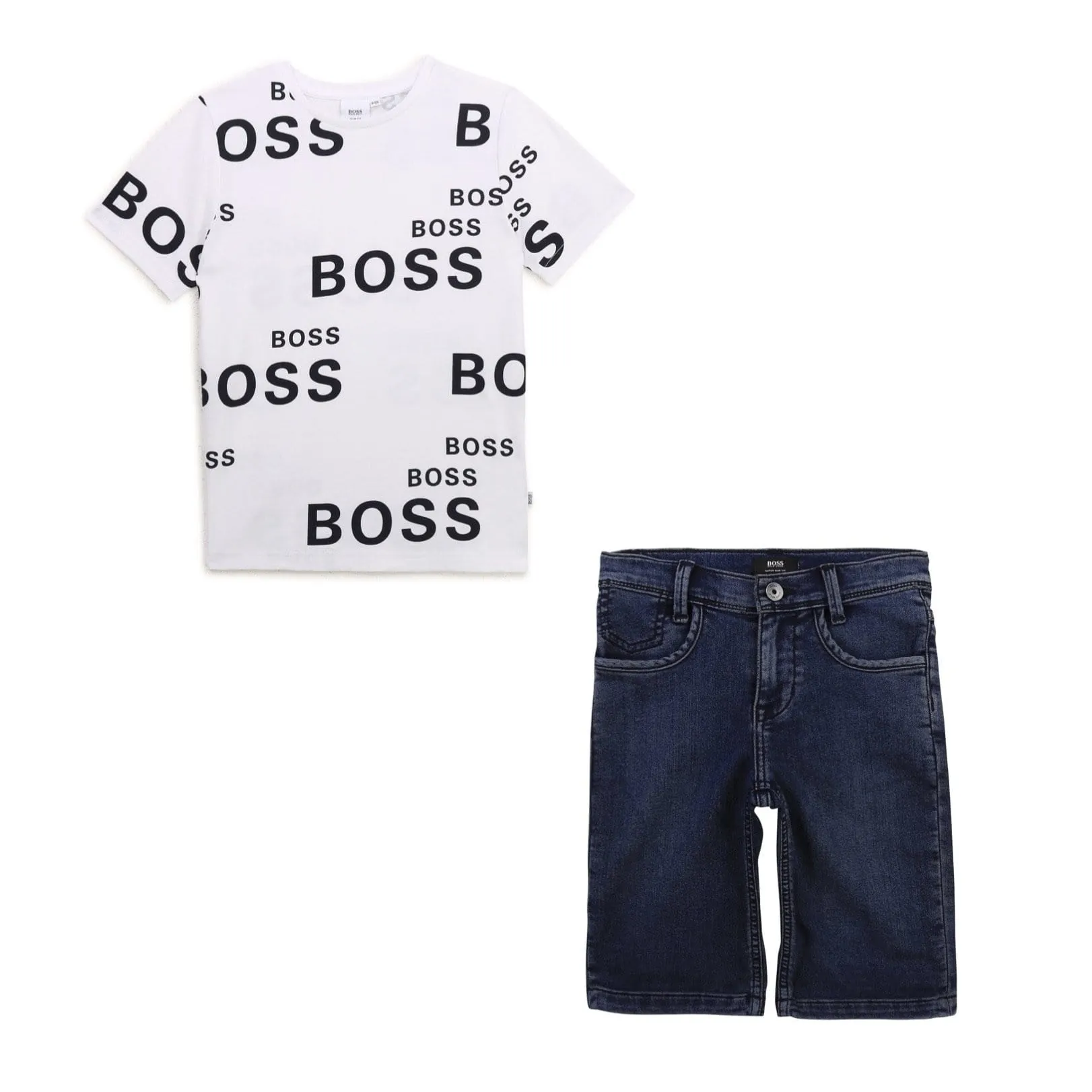 HUGO BOSS - Denim Short Set