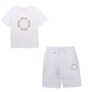 HUGO BOSS - Short Set - white