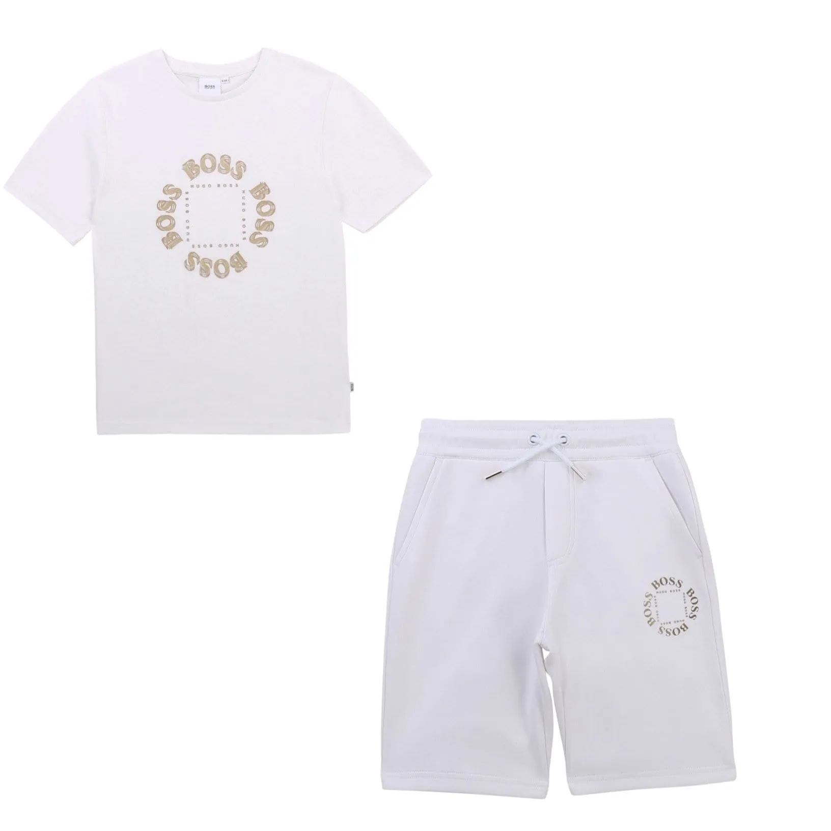 HUGO BOSS - Short Set - white