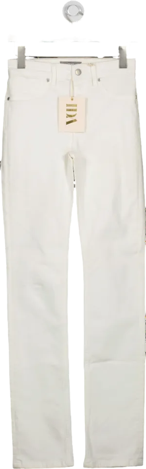 IDA White Jeannie Straight leg Cigarette Jeans BNWT W24