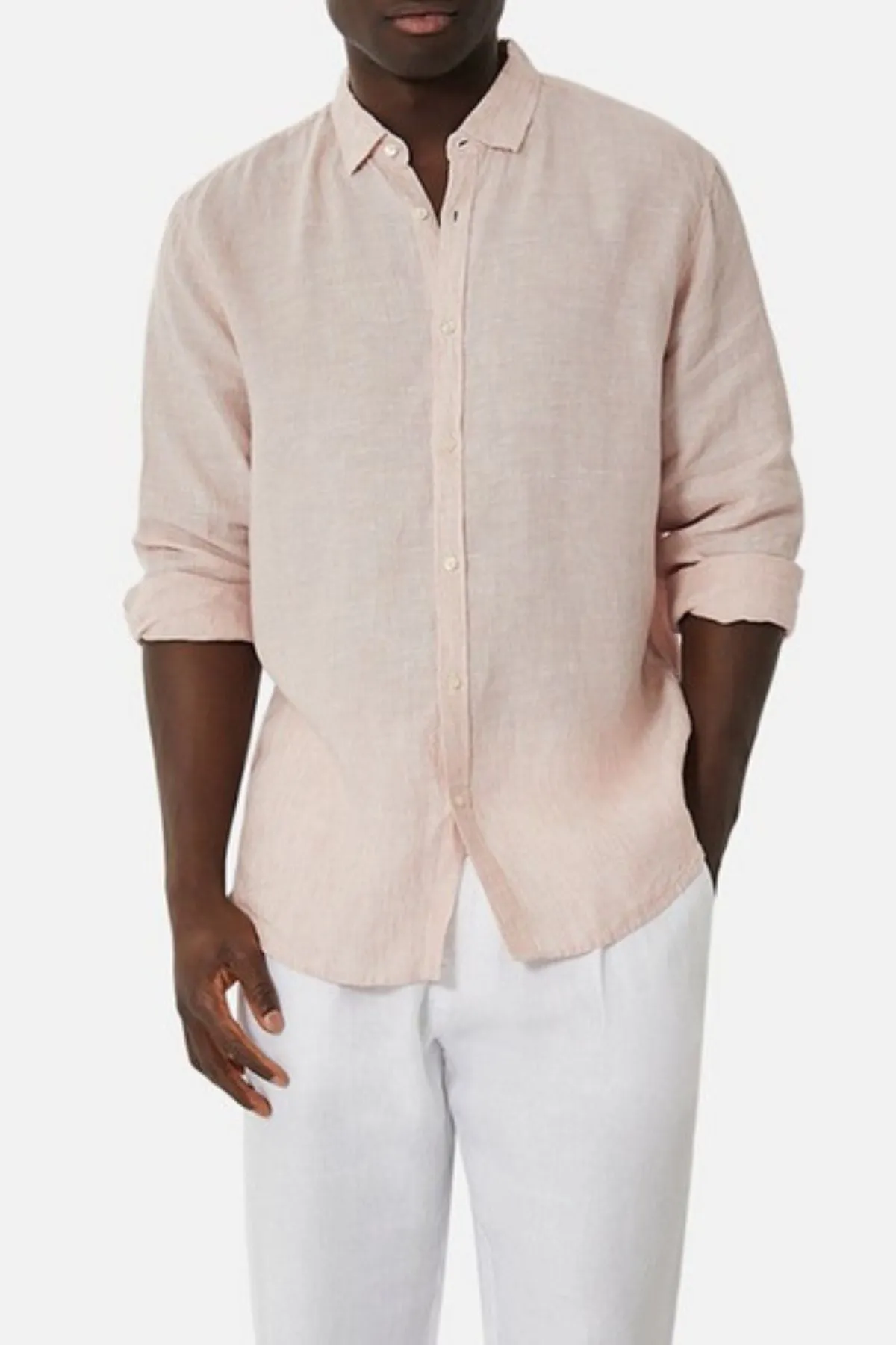 Industrie The Tennyson Linen Blend Shirt