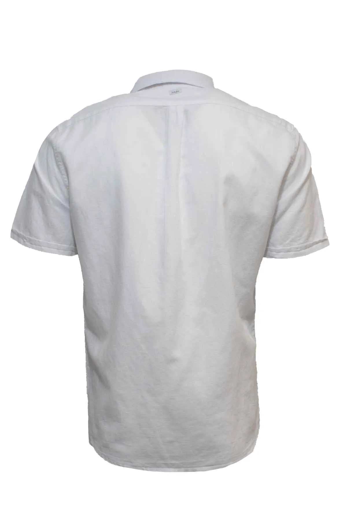 Industrie The Tennyson Linen Blend Short Sleeve Shirt