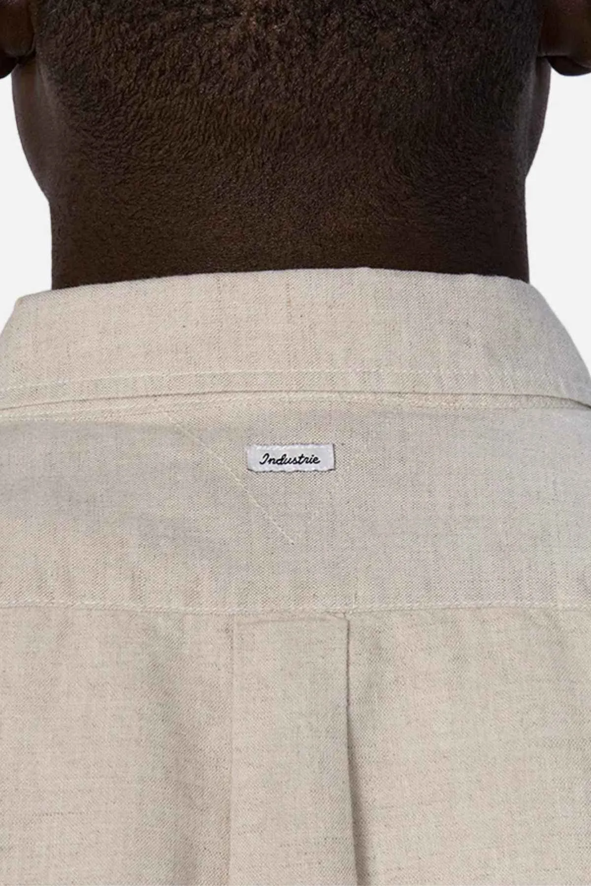 Industrie The Tennyson Linen Blend Short Sleeve Shirt