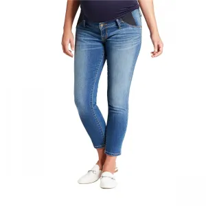 Isabel Maternity by Ingrid & Isabel Inset Panel Skinny Crop Jeans