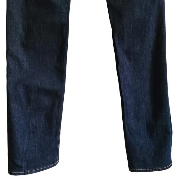 J BRAND The Cigarette Leg Ink Dark Wash Stretch Denim Jeans Women's 27 TALL