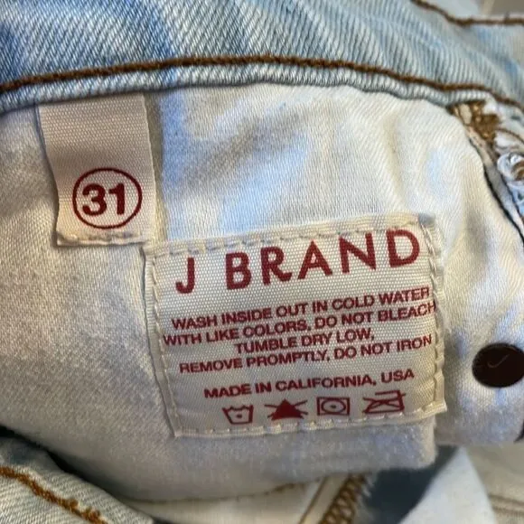 J Brand woman’s cut off acid wash denim shorts
