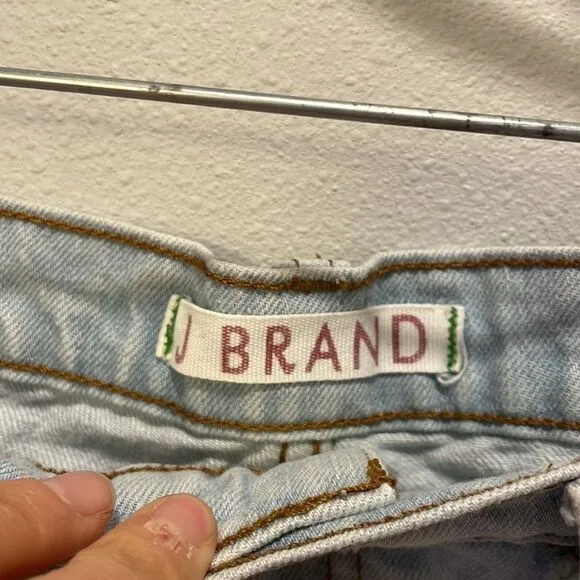 J Brand woman’s cut off acid wash denim shorts