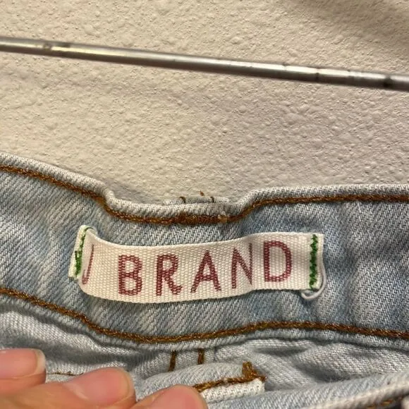 J Brand woman’s cut off acid wash denim shorts