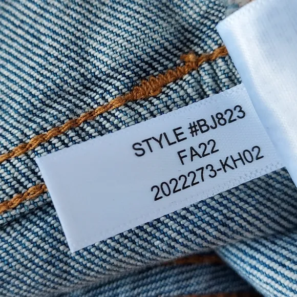 J. Crew Essential Straight Denim Jean 32 #BJ823 Meadow Blue Medium Wash Jeans