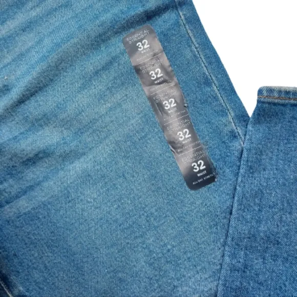 J. Crew Essential Straight Denim Jean 32 #BJ823 Meadow Blue Medium Wash Jeans