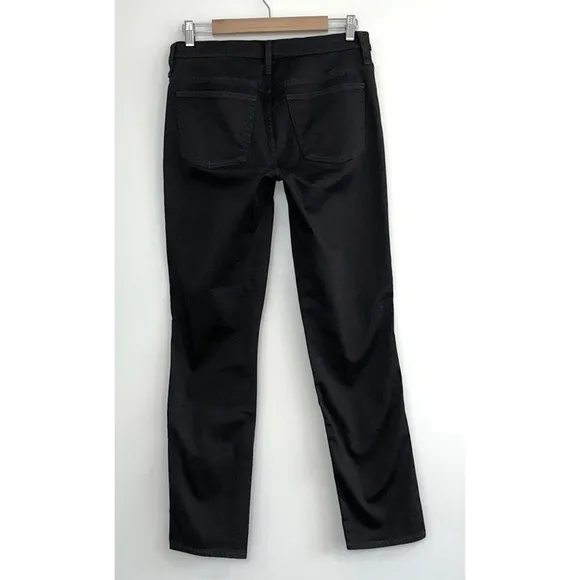 J. Crew Tall 9&quot; Mid-Rise Vintage Slim-Straight Jean in Stay Black Wash