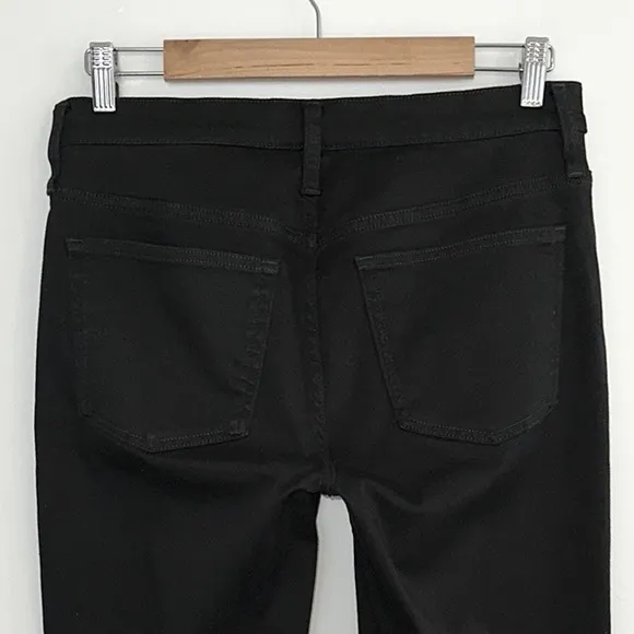 J. Crew Tall 9&quot; Mid-Rise Vintage Slim-Straight Jean in Stay Black Wash