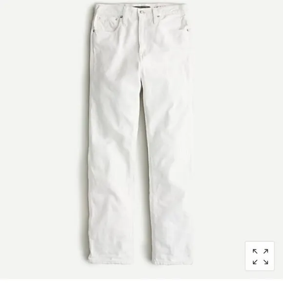 J. Crew x Point Sur Rigid straight leg jeans white AM240 26
