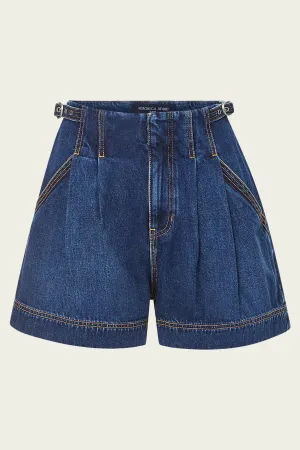 Jaffe Denim Short in Bright Blue