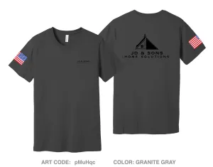 JD & Sons Home Solutions Comfort Unisex Cotton SS Tee - pMuHqc