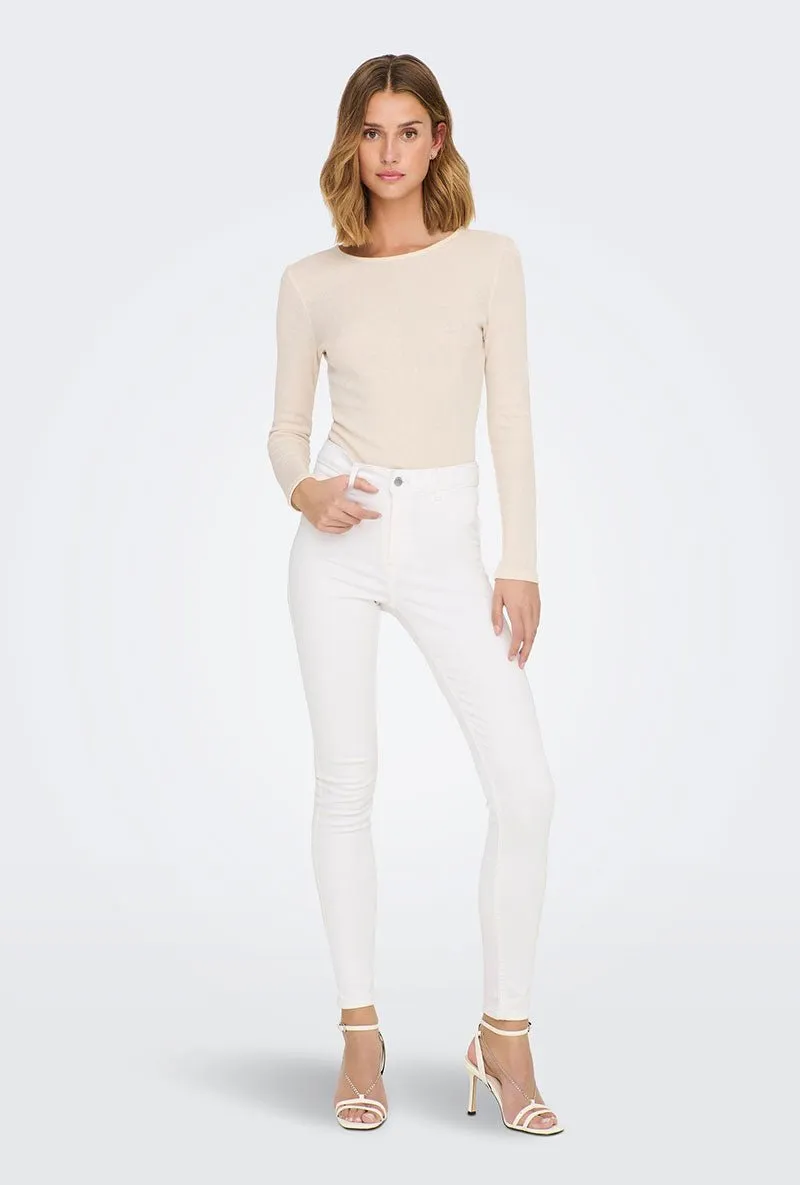 JDY VEGA SKINNY PUSH UP HW JEANS