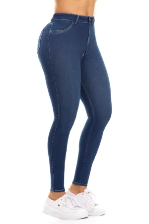 JEANS COLOMBIANOS PUSH UP AZUL 01312CA-DM03