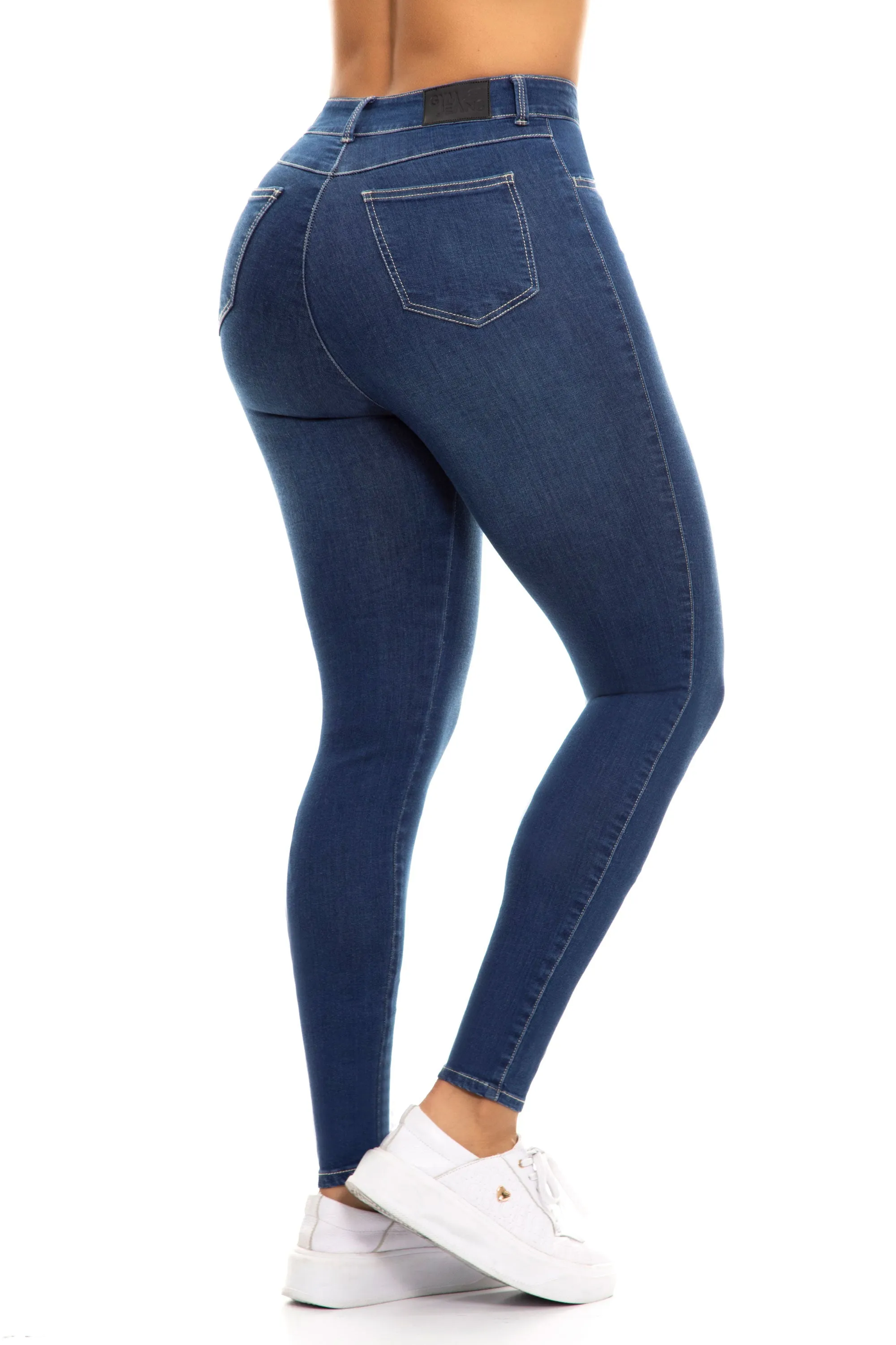 JEANS COLOMBIANOS PUSH UP AZUL 01312CA-DM03