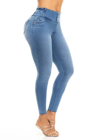 JEANS COLOMBIANOS PUSH UP AZUL TMMDAZ01024-45