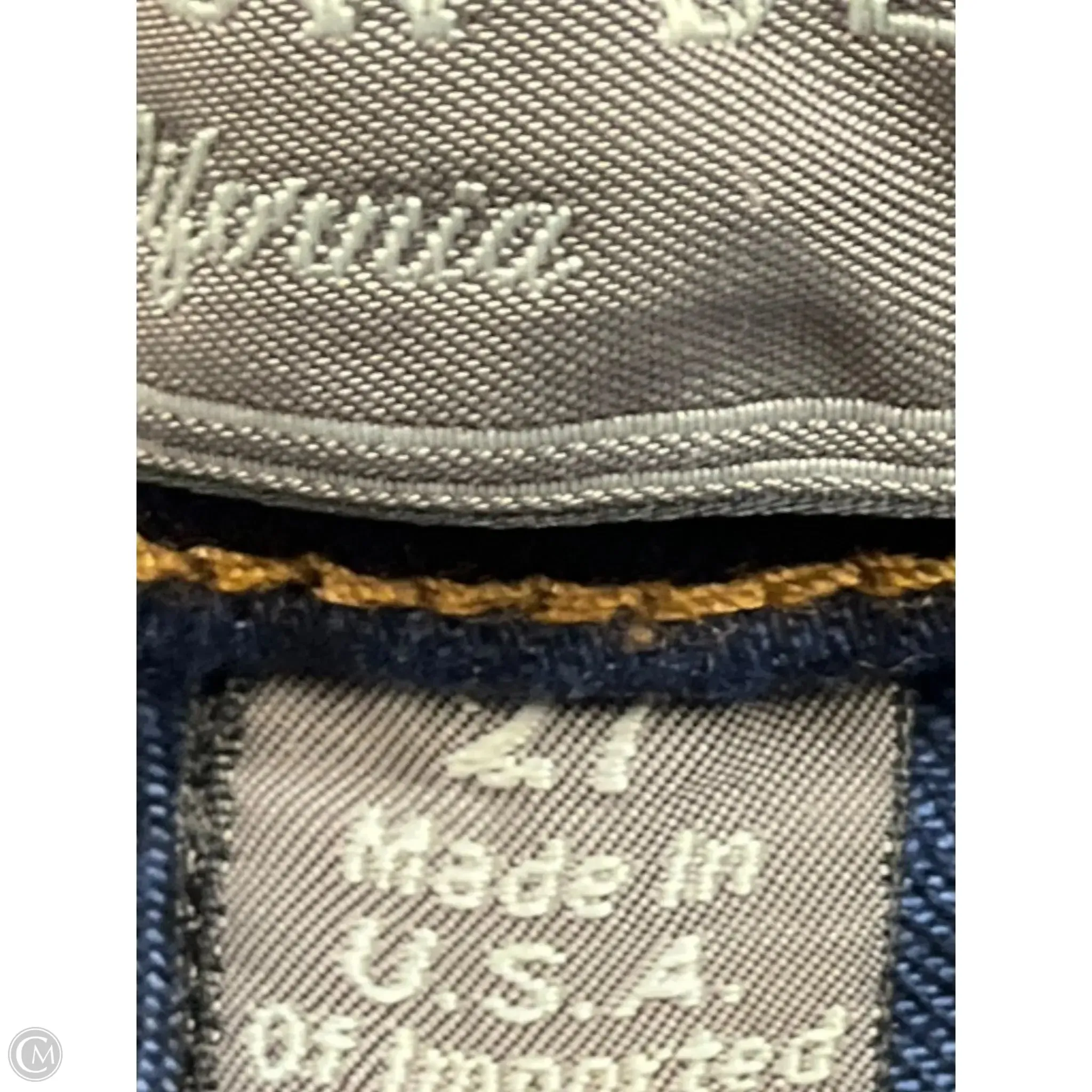 Jeans Skinny By Cme In Blue Denim, Size: 28