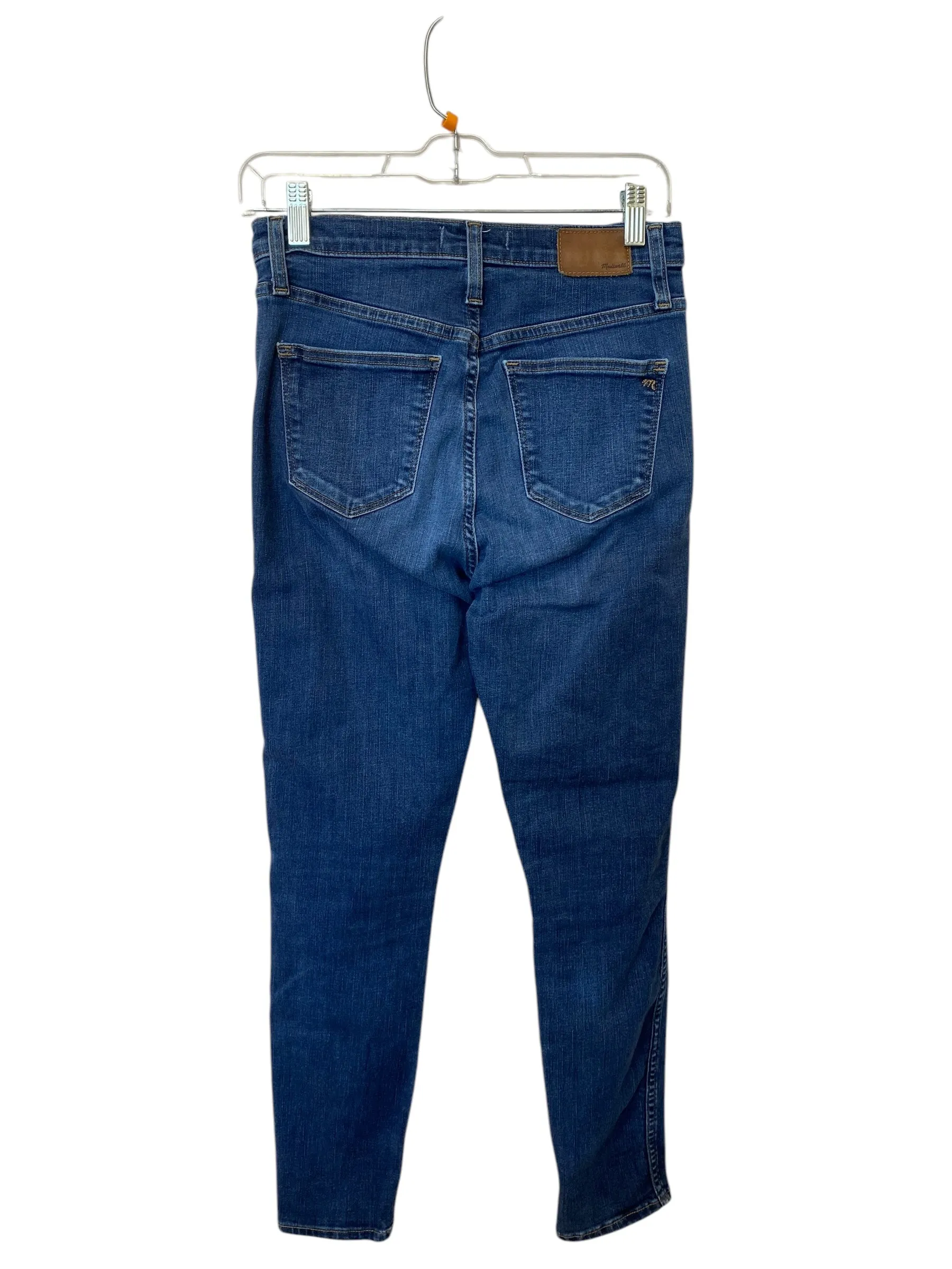 Jeans Skinny By Madewell In Blue Denim, Size: 4