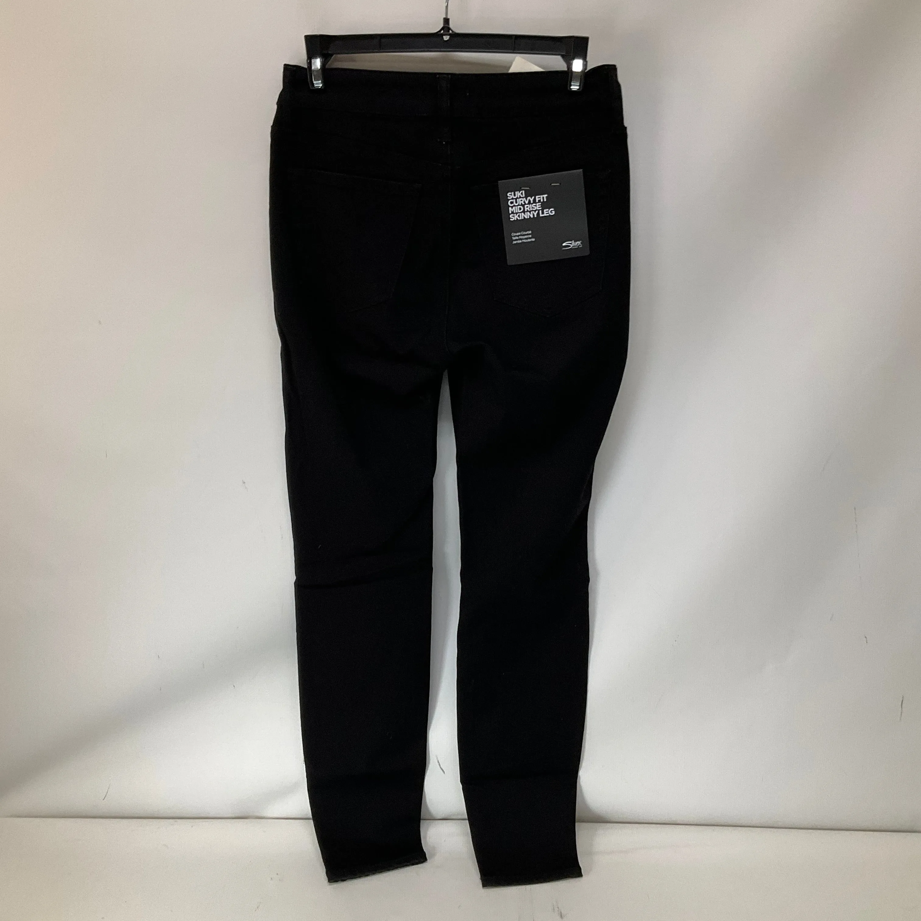Jeans Skinny By Silver In Black Denim, Size: 2