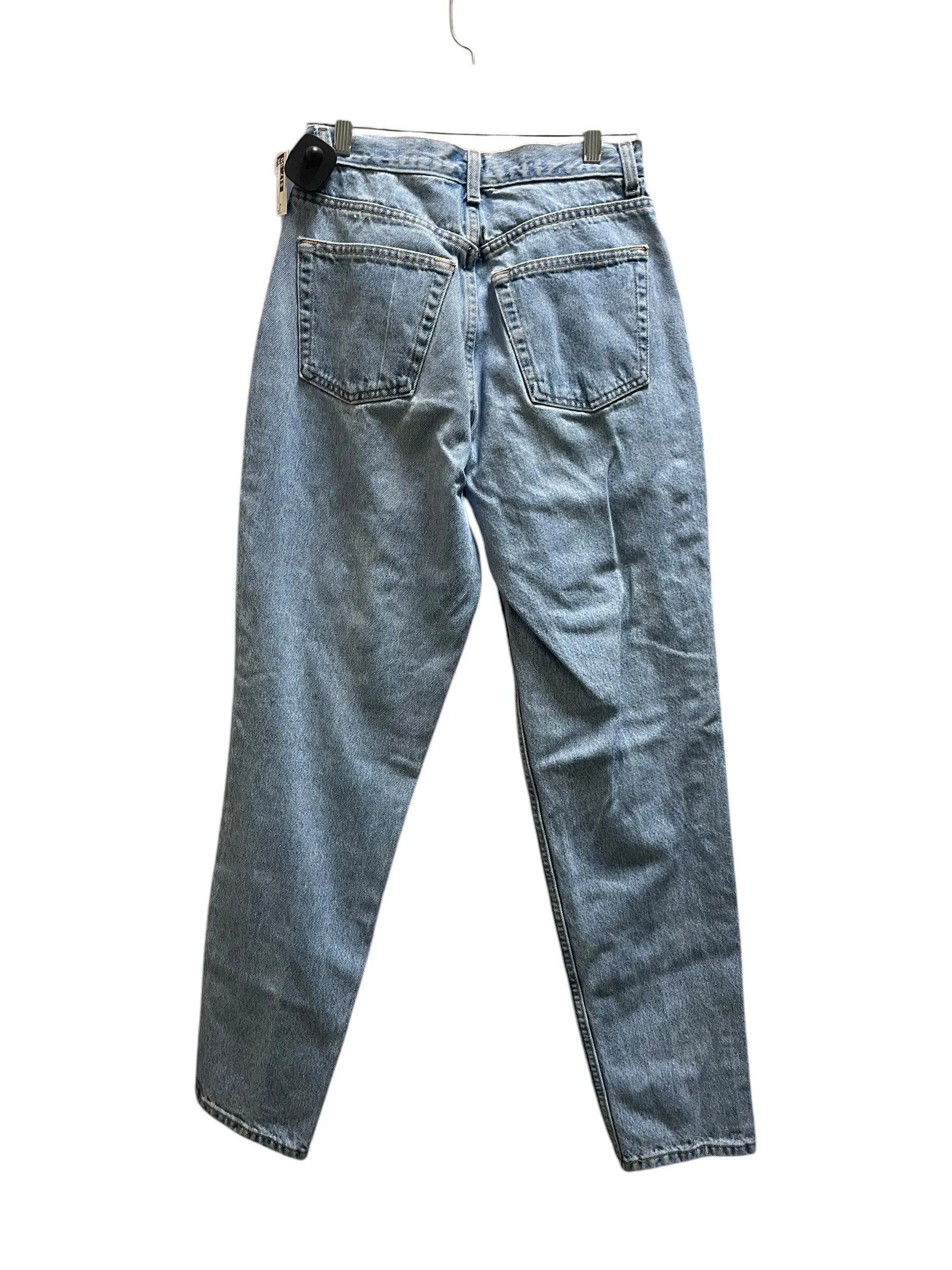 Jeans Straight By Gap In Blue Denim, Size: 8