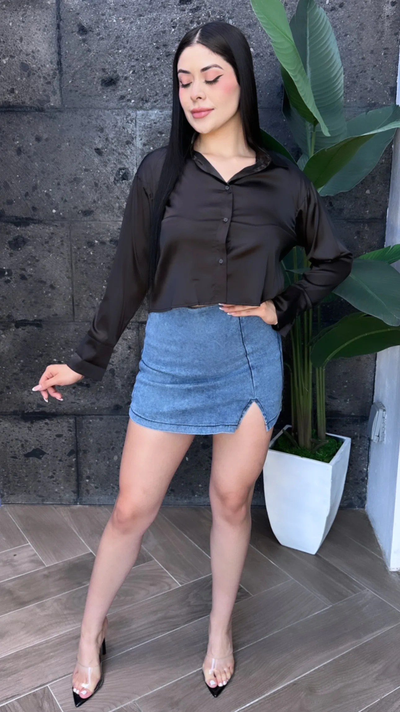 JESSIE DENIM SKIRT