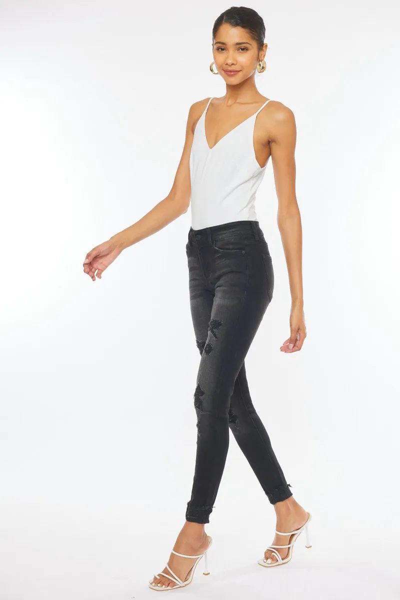 Jessie Mid Rise Super Skinny Jeans