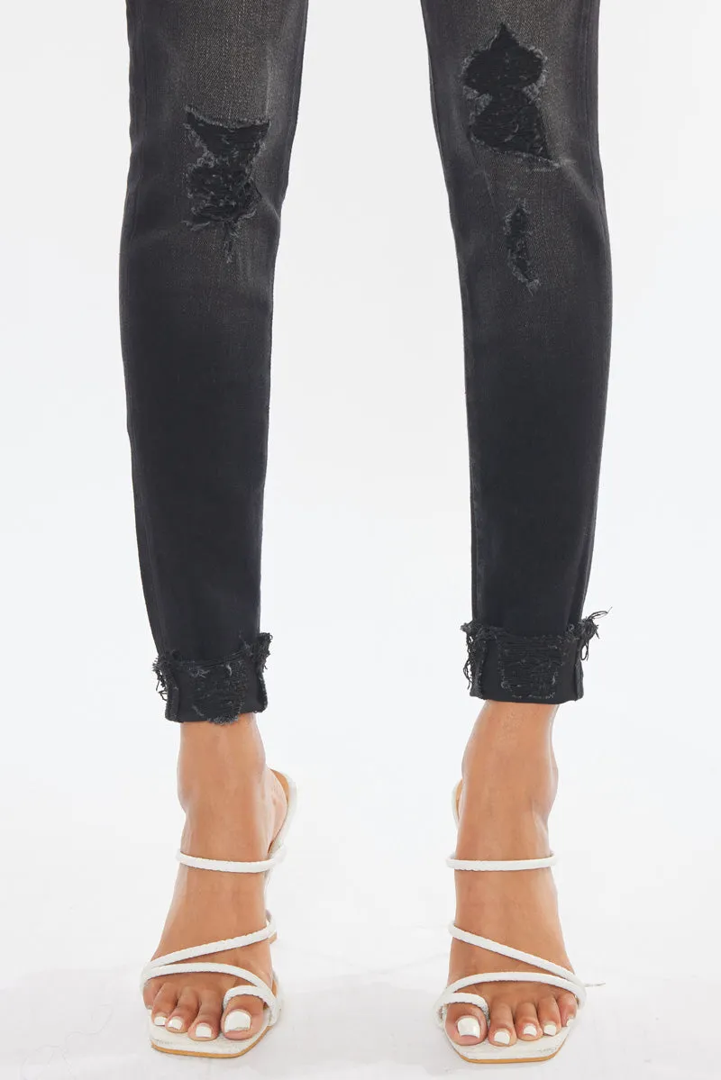 Jessie Mid Rise Super Skinny Jeans