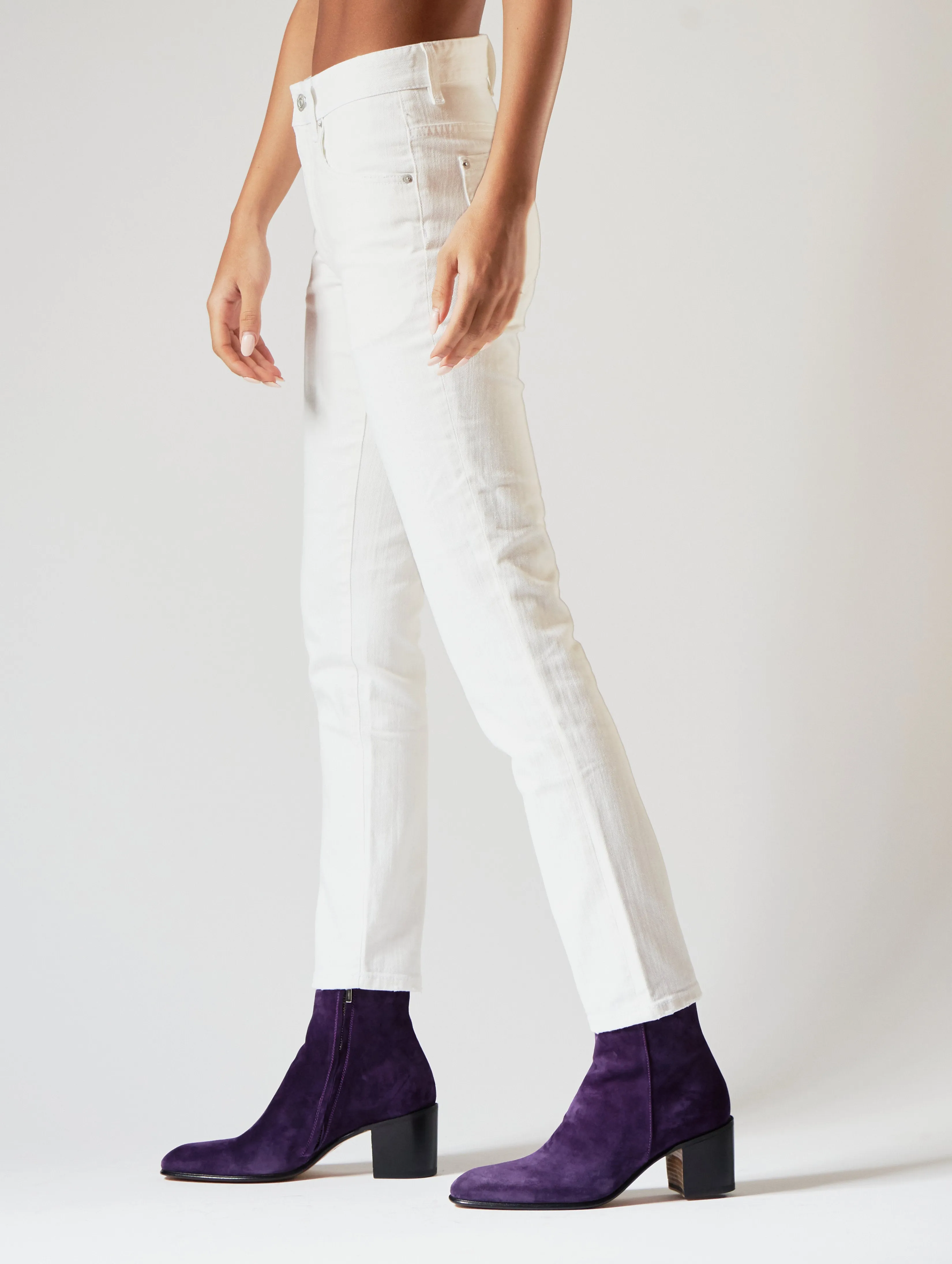 JOAN SKINNY JEANS IN WHITE - Woman