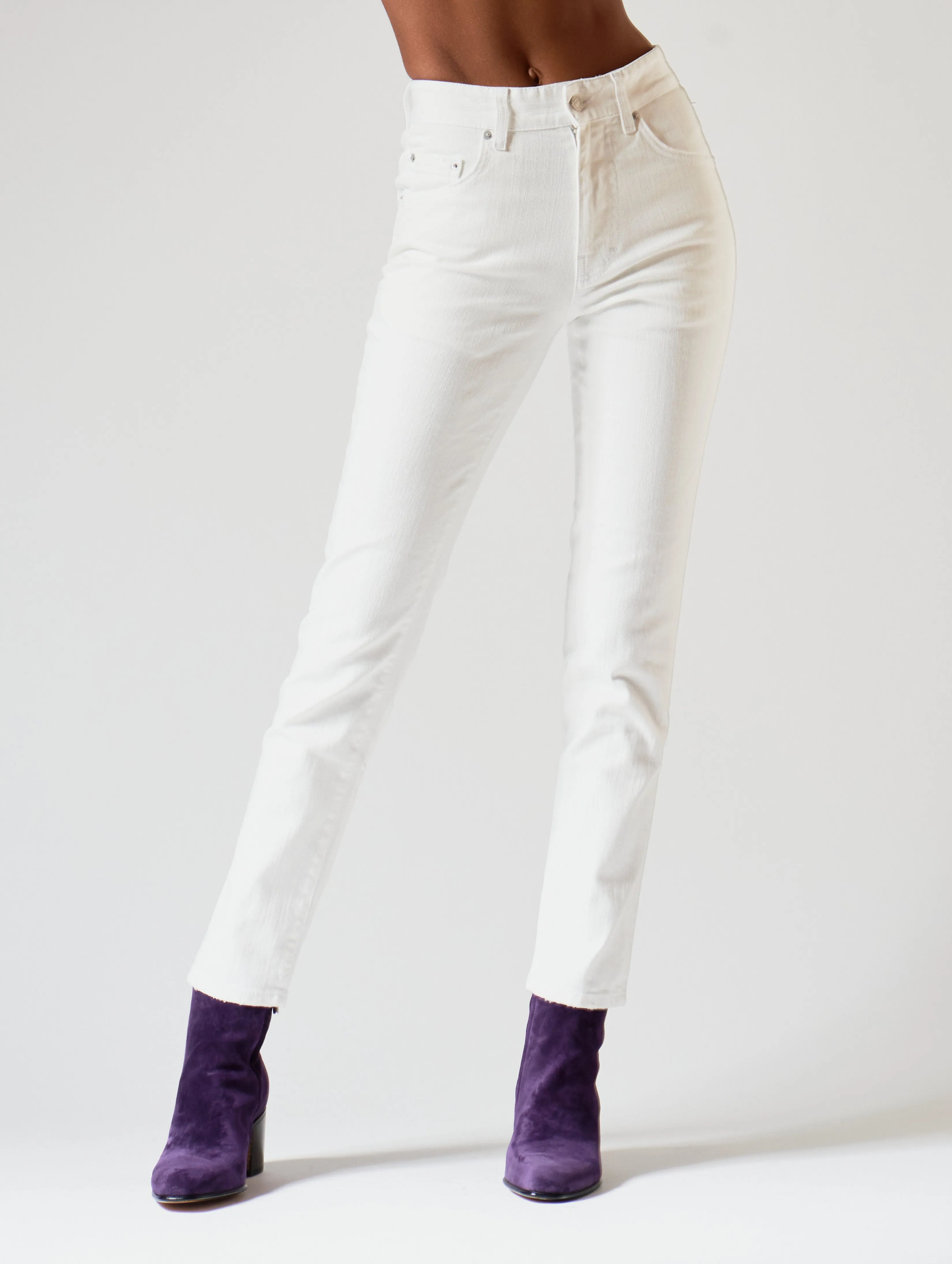 JOAN SKINNY JEANS IN WHITE - Woman