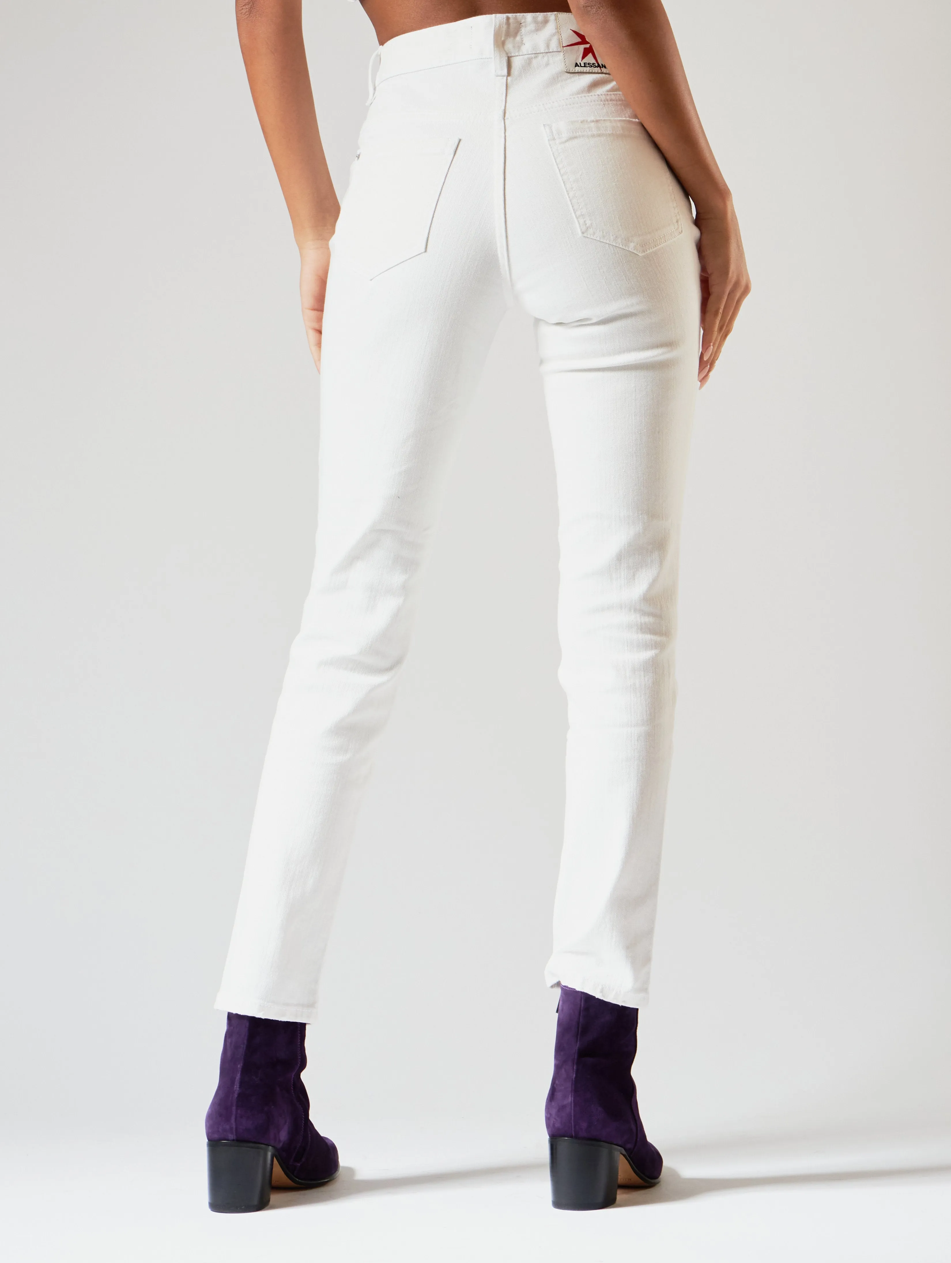 JOAN SKINNY JEANS IN WHITE - Woman