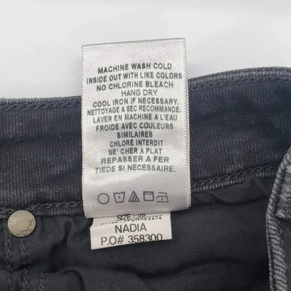Joe's Jean Nadia Black Skinny Jeans